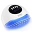 JODSONE U V LED лампа для ногтей, сушилка для гель-лака, светодиодная лампа с автоматическим датчиком и 4 таймерами