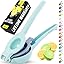 【Local warehouse】Zulay Kitchen Metal 2-in-1 Lemon Squeezer - Sturdy Max Extraction Hand Juicer Lemon Squeezer Gets Every Last Drop - Easy to Clean Manual Citrus Juicer - Easy-Use Lemon Juicer Squeezer - Yellow/Green