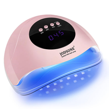 JODSONE U V LED лампа для ногтей, сушилка для гель-лака, светодиодная лампа с автоматическим датчиком и 4 таймерами