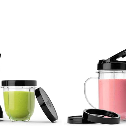 Блендер Magic Bullet, маленький, серебристый, набор из 11 предметов