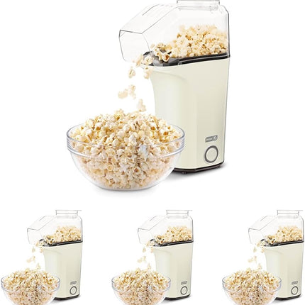DASH Fresh Pop Popcorn Maker - Приготовление попкорна без масла, на горячем воздухе - С мерным стаканчиком и книгой рецептов - Идеально подходит для киновечеров - 16 чашек, цвет аква