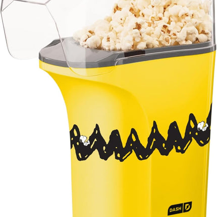 DASH Fresh Pop Popcorn Maker - Приготовление попкорна без масла, на горячем воздухе - С мерным стаканчиком и книгой рецептов - Идеально подходит для киновечеров - 16 чашек, цвет аква