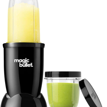 Блендер Magic Bullet, маленький, серебристый, набор из 11 предметов
