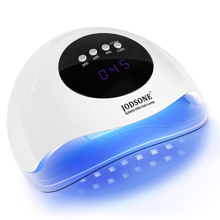 JODSONE U V LED лампа для ногтей, сушилка для гель-лака, светодиодная лампа с автоматическим датчиком и 4 таймерами