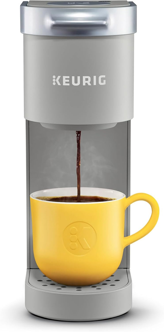 Кофеварка Keurig K-Mini, капсульная, для приготовления одной порции, объем 177–355 мл, с отсеком для хранения шнура, идеальна для небольших помещений, черная