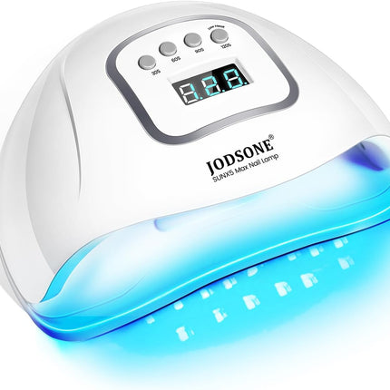 JODSONE U V LED лампа для ногтей, сушилка для гель-лака, светодиодная лампа с автоматическим датчиком и 4 таймерами