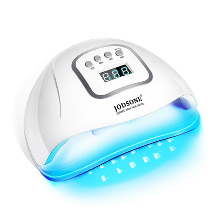 JODSONE U V LED лампа для ногтей, сушилка для гель-лака, светодиодная лампа с автоматическим датчиком и 4 таймерами