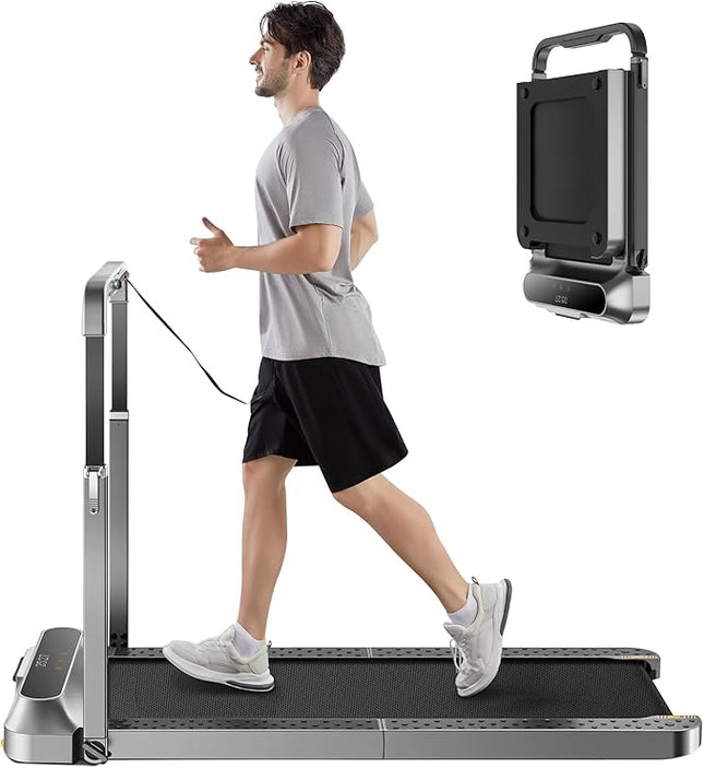 【Local warehouse】WALKINGPAD Folding Treadmill, 2 in 1 Walking Pad Under Desk Treadmill for Home and Office, Compact Foldable Design with App Control and LED Display