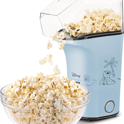 DASH Fresh Pop Popcorn Maker - Приготовление попкорна без масла, на горячем воздухе - С мерным стаканчиком и книгой рецептов - Идеально подходит для киновечеров - 16 чашек, цвет аква