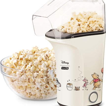 DASH Fresh Pop Popcorn Maker - Приготовление попкорна без масла, на горячем воздухе - С мерным стаканчиком и книгой рецептов - Идеально подходит для киновечеров - 16 чашек, цвет аква