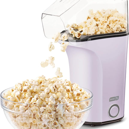 DASH Fresh Pop Popcorn Maker - Приготовление попкорна без масла, на горячем воздухе - С мерным стаканчиком и книгой рецептов - Идеально подходит для киновечеров - 16 чашек, цвет аква