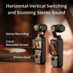 Anniversary Offer (limited quantity): DJI Osmo Pocket 3 — vlogging camera with 1-inch CMOS sensor, 4K/120fps recording, 3-axis stabilization, fast focusing, and face/object tracking.
