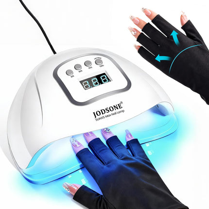 JODSONE U V LED лампа для ногтей, сушилка для гель-лака, светодиодная лампа с автоматическим датчиком и 4 таймерами