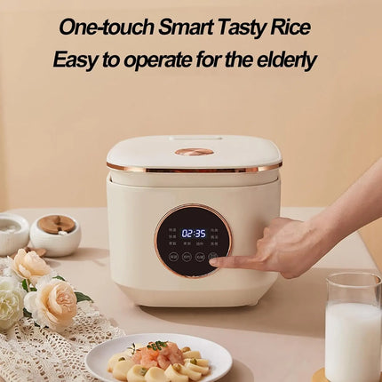 DON FELIZ Smart 5 л 1000 Вт электрическая рисоварка бытовая пластиковая многофункциональная с антипригарным покрытием автоматическое управление цифровым таймером LED