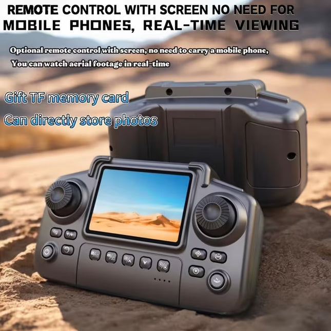 【Local warehouse】E88 Brushless Motor Drone with Screen & Dual Suitable for Home, Foldable Quadcopter with -Free Optical Flow Hovering, One-Button Takeoff/Landing, 360° Rotation, Lightweight Portable Drone for & Beginners, Aerial Photography