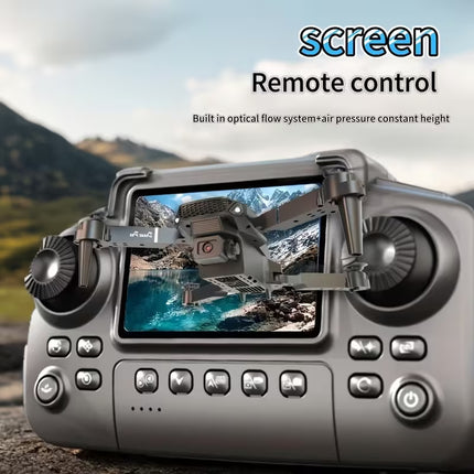 【Local warehouse】E88 Brushless Motor Drone with Screen & Dual Suitable for Home, Foldable Quadcopter with -Free Optical Flow Hovering, One-Button Takeoff/Landing, 360° Rotation, Lightweight Portable Drone for & Beginners, Aerial Photography